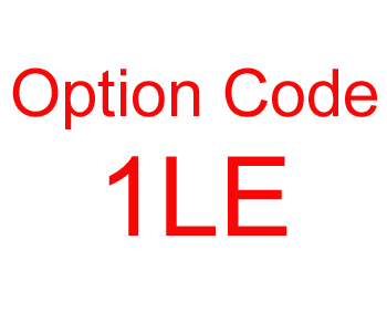 avec Option Code 1LE