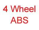 ABS en las 4 ruedas