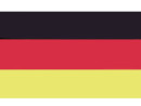 Bandera \"Alemania\" 30x45 cm