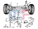 Rotule de barre intérieur (# 3) Dodge Van B150/B250* 79-03