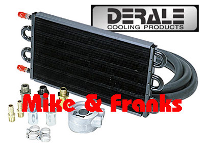 Derale Engine Oil Cooler Kit <br>GM Small & Big Block V8**