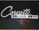 Signo de hojalata Corvette Stingray 1963-1965 32 \"x 10\" (aproxim