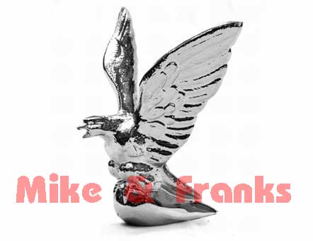 333 Hood ornament \"Flying Eagle\" small