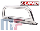 Defensa integrale con LED Light Bar acero inox Ram 1500 09-18