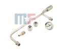 Mr. Gasket Carb Feed Line con calibre (9-5/16" 9.313" centers)