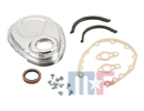 Chrome Timing Cover Kit Chevy Small Block 55-87