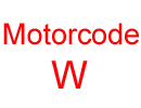Engine Code W