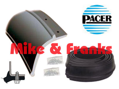 Pacer Flexy Flares® Rubber Fender Extensions HD 1-3/4\"