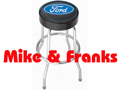 Plasticolor Bar Stool "Ford Oval"
