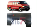 Recorte de la rueda del panel lateral izquierdo Dodge Ram Van 78